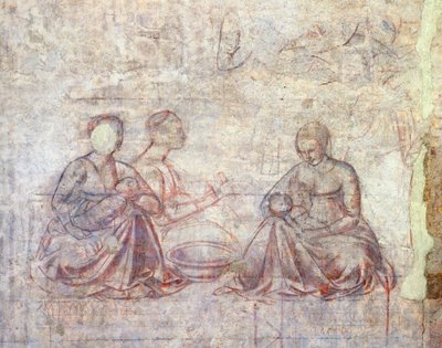 Storie di Giacobbe ed Esaù (dettaglio) da Benozzo di Lese di Sandro Gozzoli