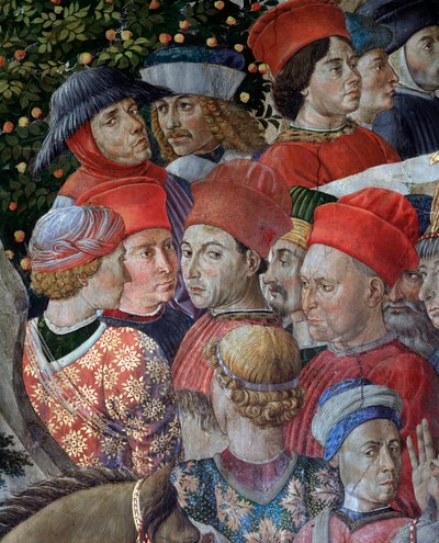 Il Viaggio dei Magi (dettaglio) da Benozzo di Lese di Sandro Gozzoli