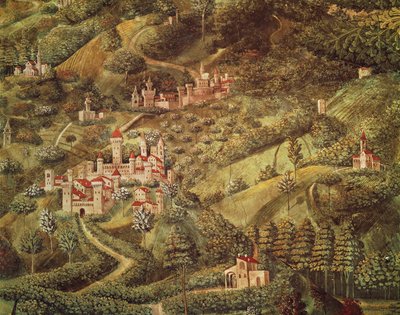 Il viaggio dei Re Magi a Betlemme da Benozzo di Lese di Sandro Gozzoli