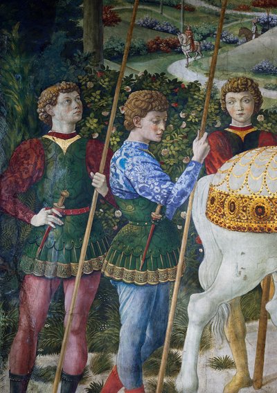 La processione dei Magi (dettaglio) da Benozzo di Lese di Sandro Gozzoli