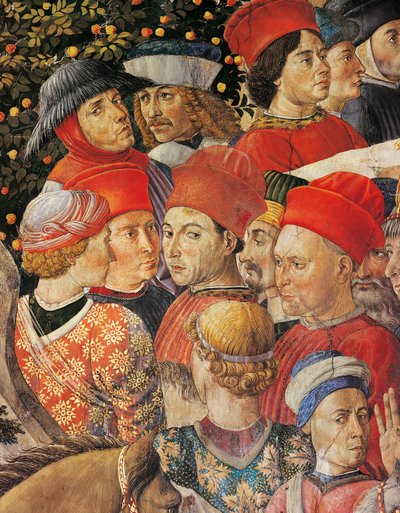 La cavalcata dei Magi da Benozzo di Lese di Sandro Gozzoli