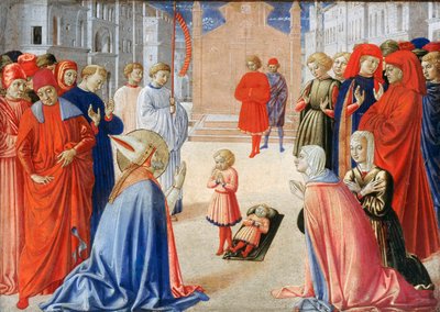 San Zenobio resuscita un ragazzo da Benozzo di Lese di Sandro Gozzoli