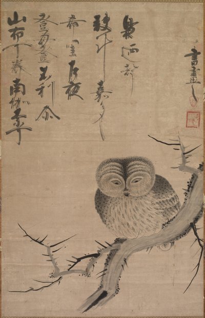 Gufo, 1630-1640 da Bensaku Tsuda