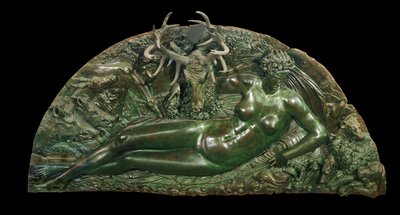 La ninfa di Fontainebleau - La ninfa di ... da Benvenuto Cellini
