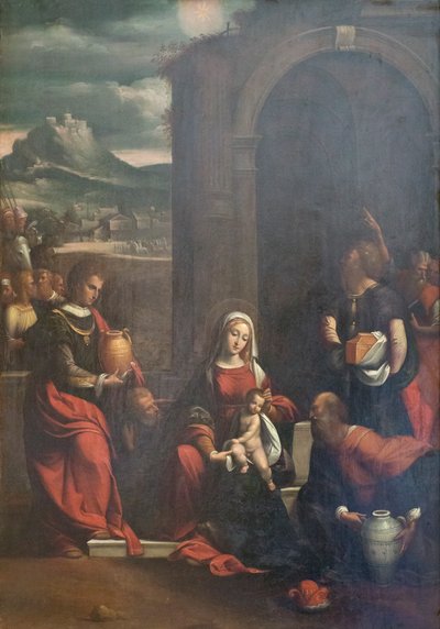 Adorazione dei Magi da Benvenuto Tisi da Garofalo