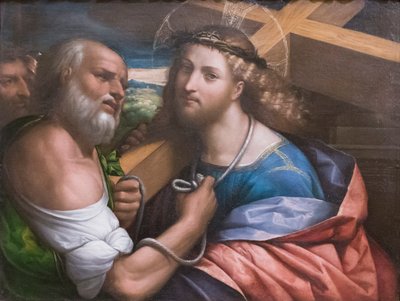 Cristo che porta la croce da Benvenuto Tisi da Garofalo
