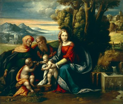 Sacra Conversazione da Benvenuto Tisi da Garofalo