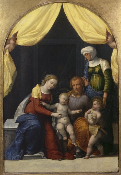 Sacra Famiglia con il Bambino San Giovanni e Sant