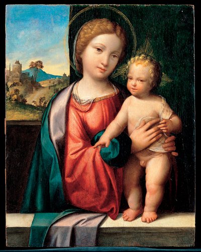 La Madonna con il Bambino da Benvenuto Tisi da Garofalo