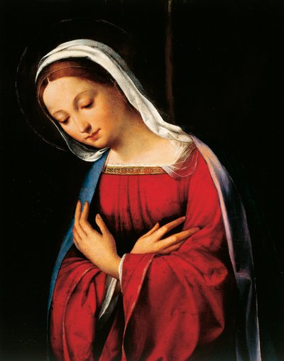 Madonna, (dettaglio) dalla Natività da Benvenuto Tisi da Garofalo