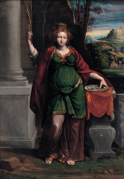 Santa Lucia, 1535-1540 da Benvenuto Tisi da Garofalo