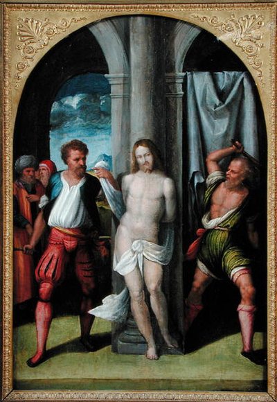 La Flagellazione di Cristo da Benvenuto Tisi da Garofalo
