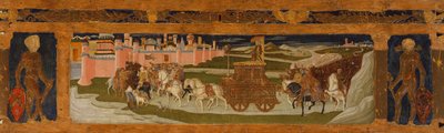 Pannello di predella: Trionfo di Davide da Benvenuto di Giovanni