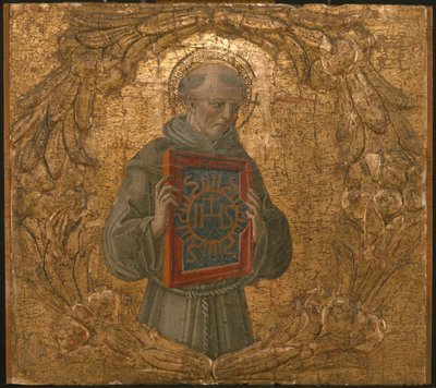 San Bernardino, forse 1474 da Benvenuto di Giovanni