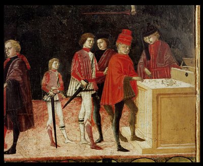 Le finanze del Consiglio in tempi di guerra e di pace (dettaglio) da Benvenuto di Giovanni