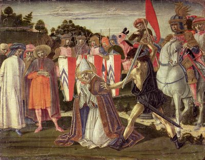 Il martirio di San Fabiano da Benvenuto di Giovanni