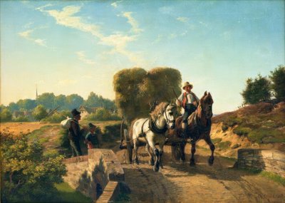 Berend Goos, ritorno dalla raccolta del fieno da Berend Goos