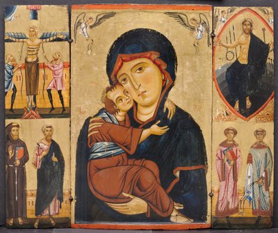 Vergine e Bambino con Santi da Berlinghiero