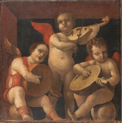 Angeli musicisti da Bernadino Zenale
