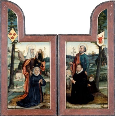 Trittico con San Pietro e Sant