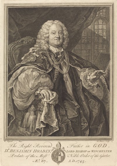 Vescovo Hoadly da Bernard Baron