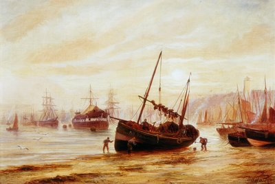 Paesaggio Marino - Foce del Tyne da Bernard Benedict Hemy