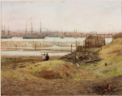 Navigazione e costruzione di barche sul Tyne da Bernard Benedict Hemy