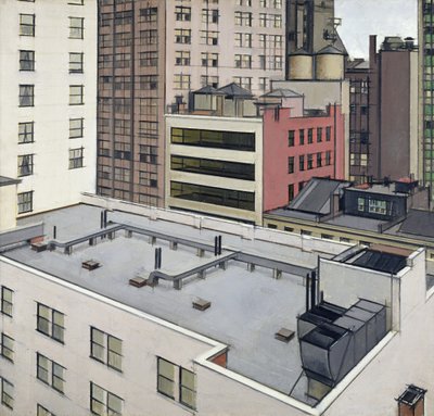 Tetti di New York, c.1930 da Bernard Boutet de Monvel