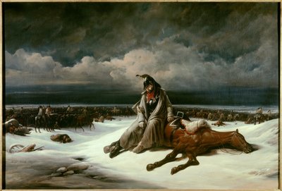 Ritiro dalla Russia (1812) da Bernard Edouard Swebach