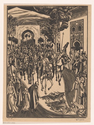 Ingresso da Bernard Essers (signed by artist)