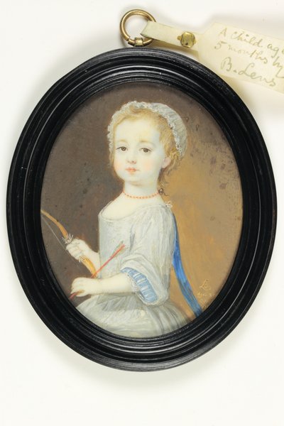 Un bambino nato nel 1714, c.1716 da Bernard III Lens