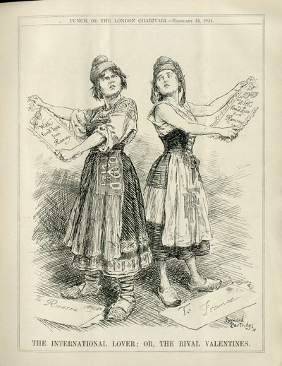 Illustrazione di Bernard Partridge in Punch da Bernard John Partridge