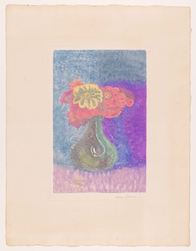 Vaso di fiori da Bernard Klene (signed by artist)
