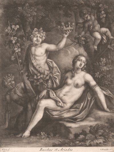 Bacco e Arianna da Bernard Lens