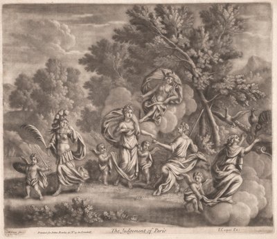 Il Giudizio di Paride da Bernard Lens