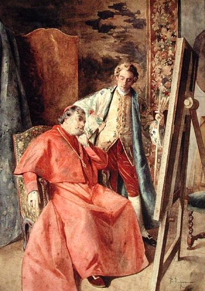 Pittore e prelato da Bernard Louis Borione