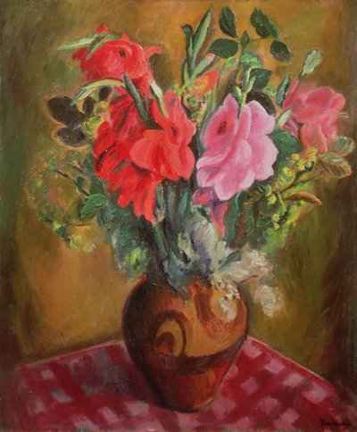 Natura morta con fiori da Bernard Meninsky