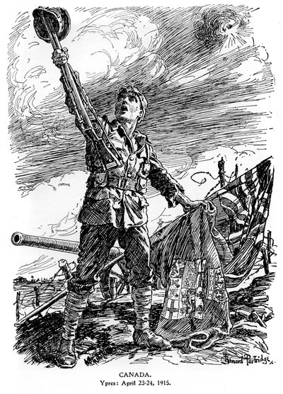 Canada, Ypres da Bernard Partridge