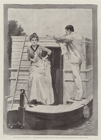 Le Strane Avventure di una Casa-Galleggiante, di William Black da Bernard Partridge
