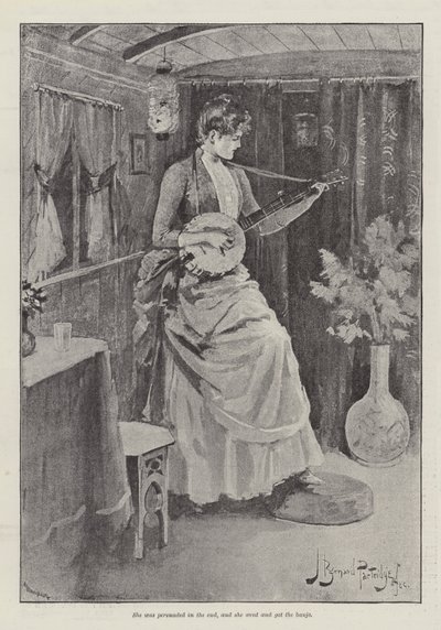 Le strane avventure di una casa galleggiante, di William Black da Bernard Partridge