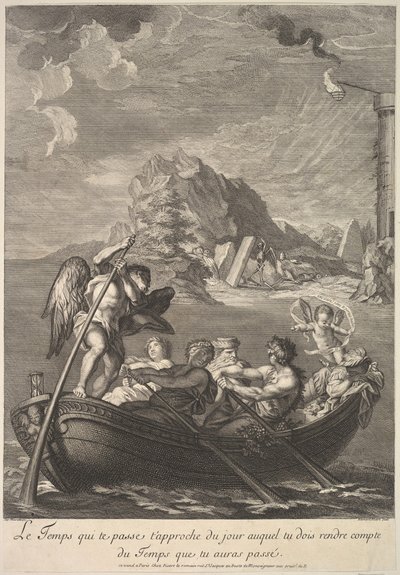 Allegoria del Tempo, 1690-1733 da Bernard Picart
