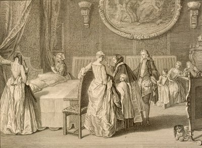 Benedizione del letto nuziale, illustrazione da 