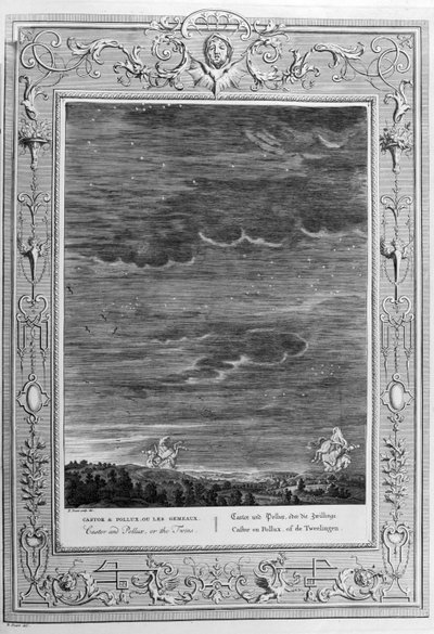 Castore e Polluce (incisione) da Bernard Picart
