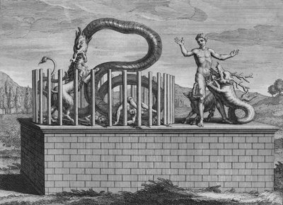 Idoli di Campeche e di Iucatan, 1723 da Bernard Picart