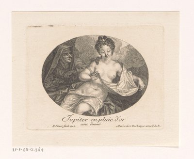 Giove e Danae da Bernard Picart