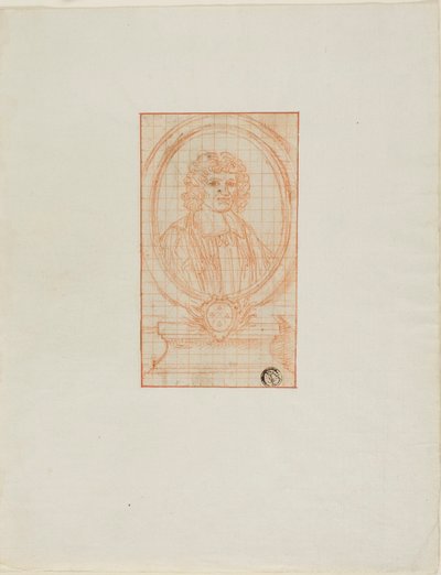 Medaglione Ritratto di un ecclesiastico da Bernard Picart