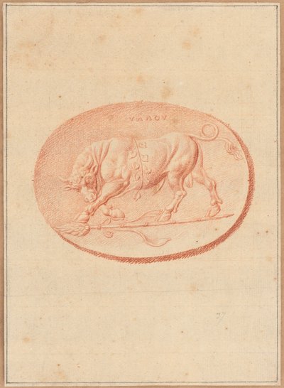 Uno dei sei cammei con soggetti mitologici e classici da Bernard Picart