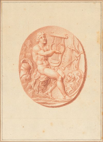 Uno dei sei cammei con soggetti mitologici e classici da Bernard Picart