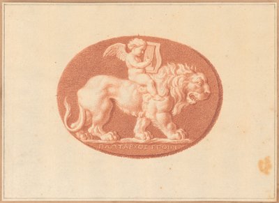Uno dei sei cammei con soggetti mitologici e classici da Bernard Picart