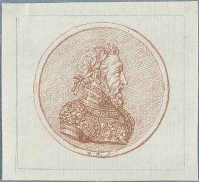 Ritratto di Re Enrico II di Francia, seconda metà del XVII secolo da Bernard Picart
